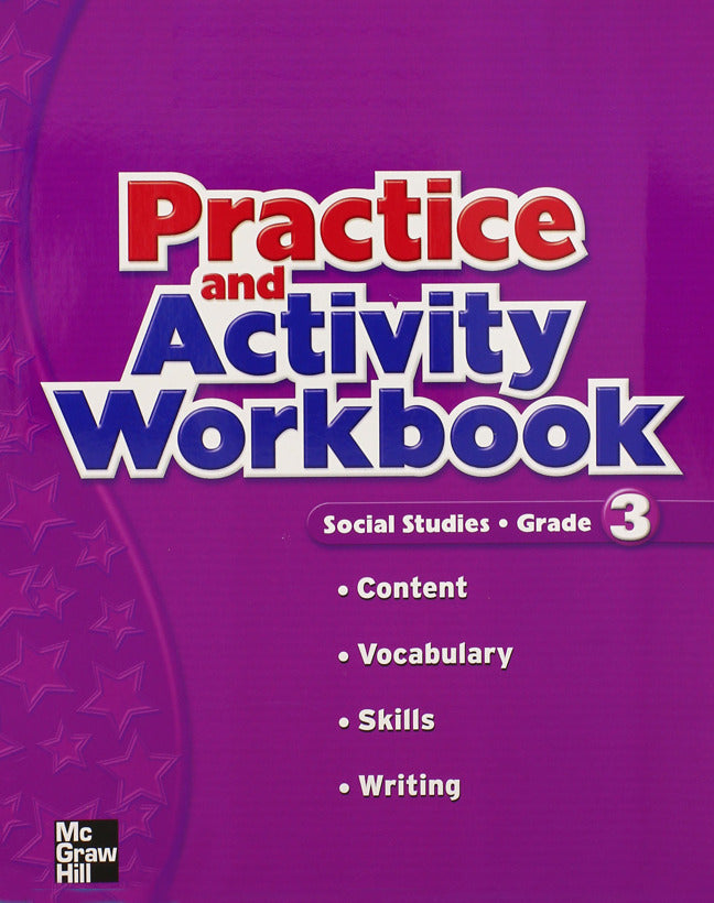 Macmillan Mcgraw Hill Social Studies Grade 3 Practice & Activity Workbook