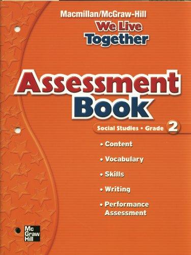 Assessment Book (We Live Together, Social Studies Grade 2) [Paperback] unknown author