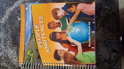 People and Places (California Vistas, Teacher's Edition) [Spiral-bound] James A. Banks
