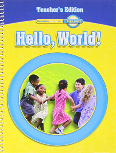 TimeLinks: Kindergarten, Teacher Edition [Spiral-bound] Macmillan/McGraw-Hill