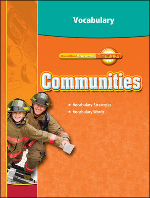 Timelinks Third Grade Communities Vocabulary Blackline Masters
