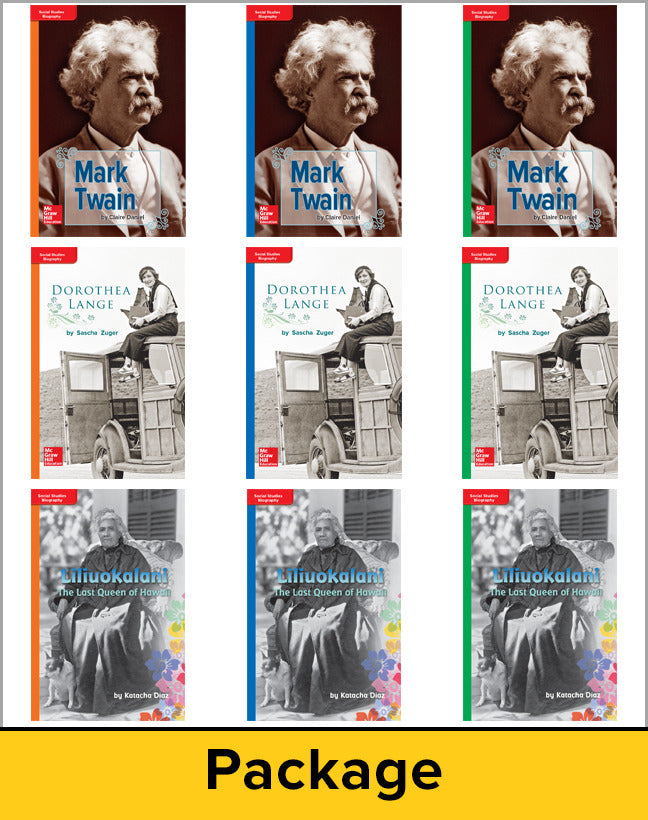 Timelinks Grade 4 Classroom Sets Grade 4 Leveled Biographies Deluxe Set 6 Each Of 21 Titles
