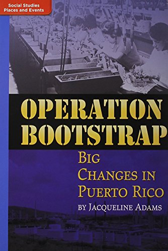 Timelinks Grade 6 Leveled Reader On Level Operation Bootstrap Big Changes In Puerto Rico Set Of 6