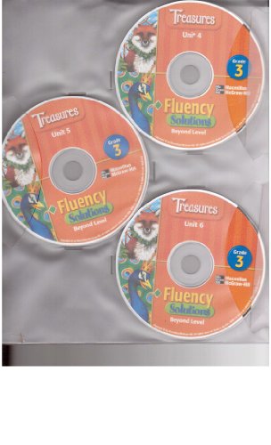 Treasures: Fluency Solutions Beyond level, Grade 3 [Audio CD] Macmillan McGraw-Hill