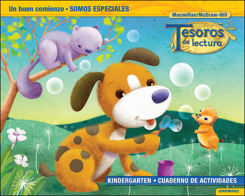 Tesoros De Lectura A Spanish Reading Language Arts Program Grade K Practice Book Student Edition