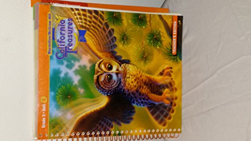 California Treasures Grade 3 Unit 6 Teachers Edition [Spiral-bound] McGraw-Hill Education