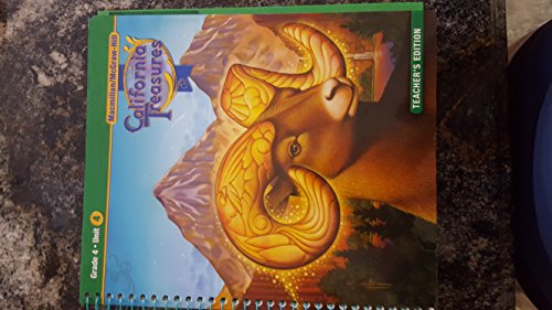 California Treasures Grade 4 Unit 4 Teacher's Edition [Spiral-bound] McGraw-Hill Education