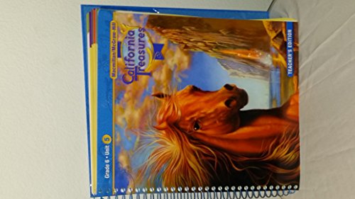 California Treasures Grade 6 Unit 5 Teacher's Edition [Spiral-bound] McGraw-Hill Education