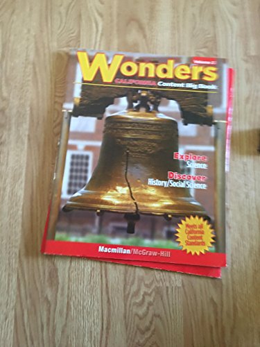 Wonders California Content Big Book Volume 2 [Staple Bound] MacMillan/McGraw-Hill
