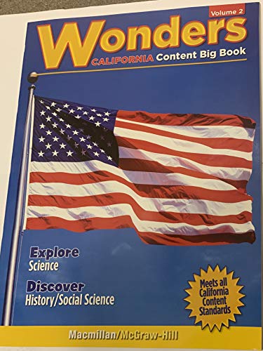 Wonders Volume 2 CA Content Big Book [Textbook Binding]