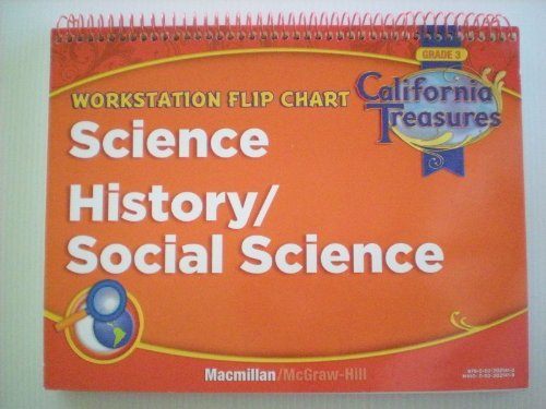 Workstation Flip Chart Science History/Social Scence Grade 3 [Spiral-bound] California Treasure
