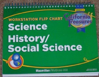 Workstation Flip Chart: Science History/Social Studies (California Treasures, Grade 4) [Spiral-bound] McGraw-Hill