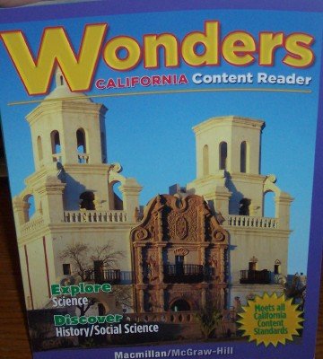 Wonders: California Content Reader Grade 4 (English Language Development, Time For Kids) [Paperback] McGraw-Hill Education