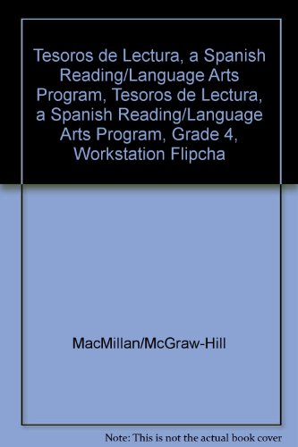 Tesoros de lectura, A Spanish Reading/Language Arts Program, Grade 4, Workstation Flipchart Phonics/Word Study (ELEMENTARY READING TREASURES) [Paperback] McGraw-Hill Education