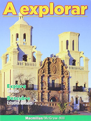 Tesoros de lectura, A Spanish Reading/Language Arts Program, Grade 4, A explorar Content Readers (ELEMENTARY READING TREASURES) [Paperback] McGraw-Hill Education