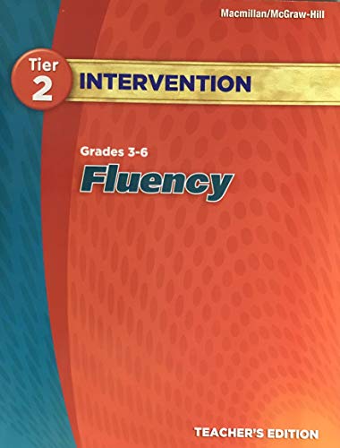 Tier 2 Intervention: Grades 3-6 Fluency - Teacher's Edition [Textbook Binding]