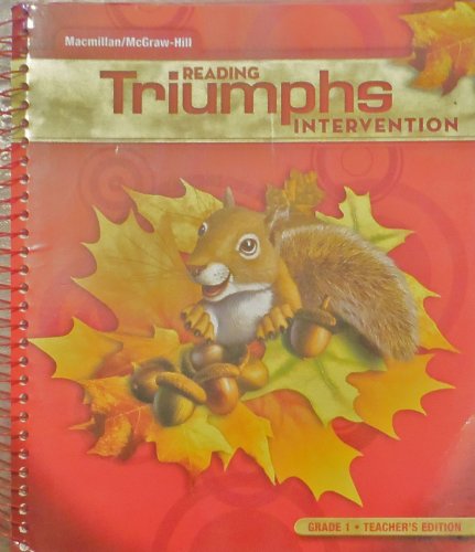 Reading Triumphs Intervention TEACHER'S EDITION Grade 1 2011 [Spiral-bound] Janice A. Dole