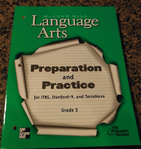 McGraw-Hill Language Arts, Grade 3, Test Preparation and Practice Workbook Blackline Masters (OLDER ELEMENTARY LANGUAGE ARTS) McGraw Hill