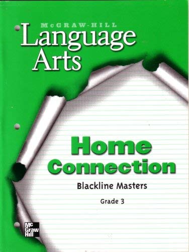 Home Connection Blackline Masters : Teacher Resources [Paperback] unknown author