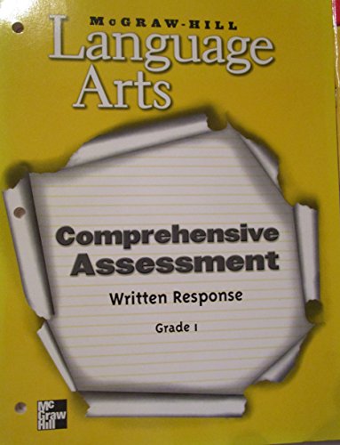 Comprehensive Assessment written Response Grade 1 (Language Arts) [Paperback] HILL MCGRAW
