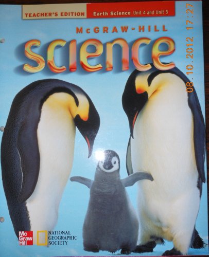 McGraw-Hill Science:Grade 4, Volume 2 TE [Paperback] Richard Moyer