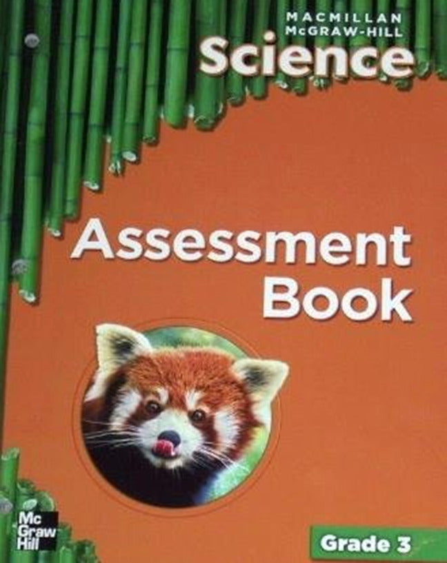 Macmillan Mcgraw Hill Science Grade 3 Assessment Books Blm With Answer Key