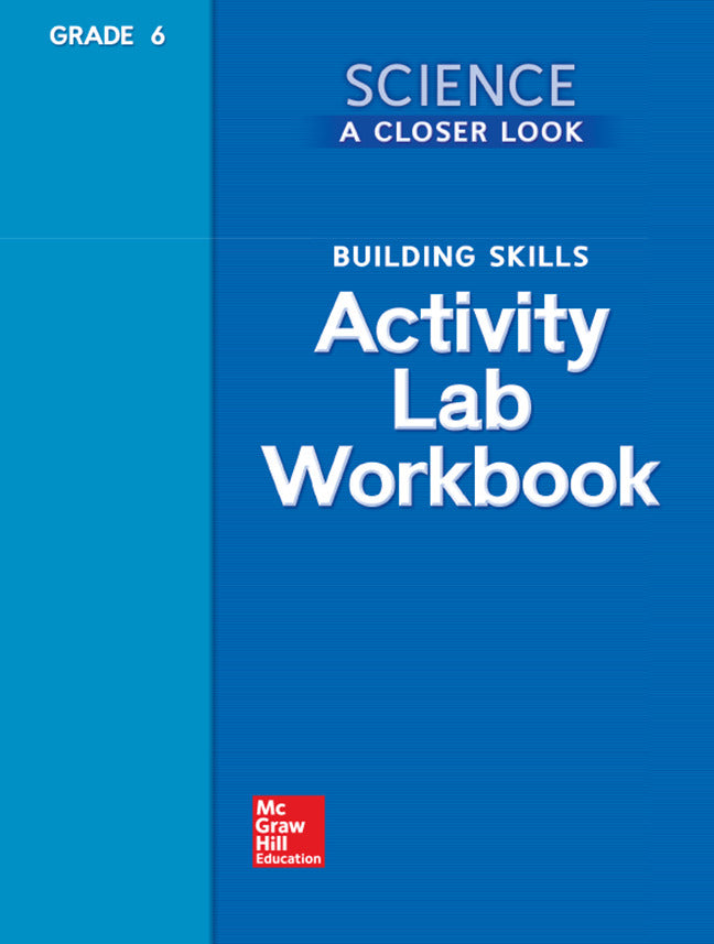 Science A Closer Look Grade 6 Building Skills Activity Lab Book