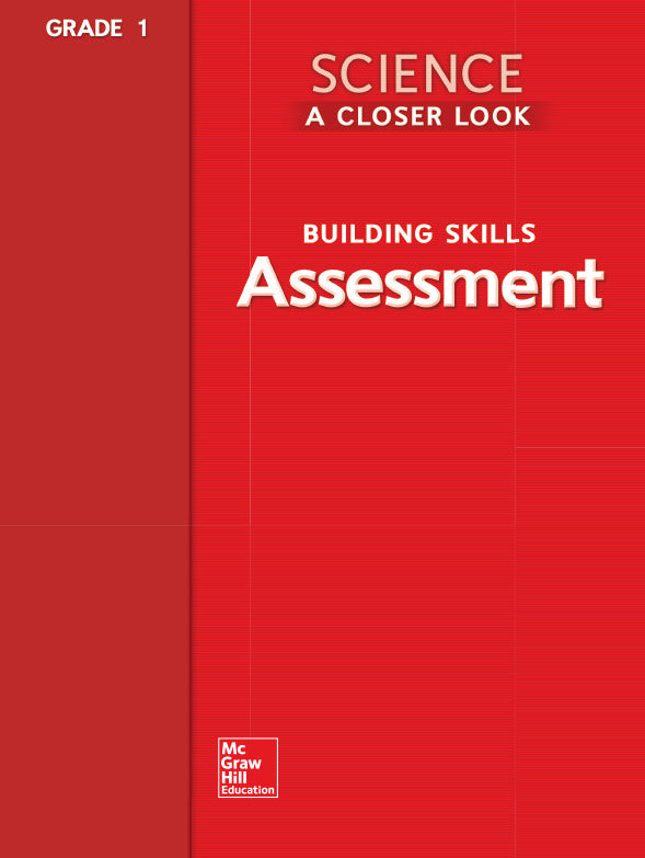 Science A Closer Look Grade 1 Assessment Book