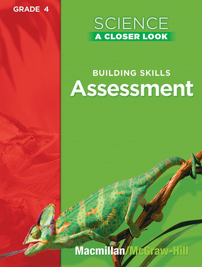Science A Closer Look Grade 4 Assessment Book