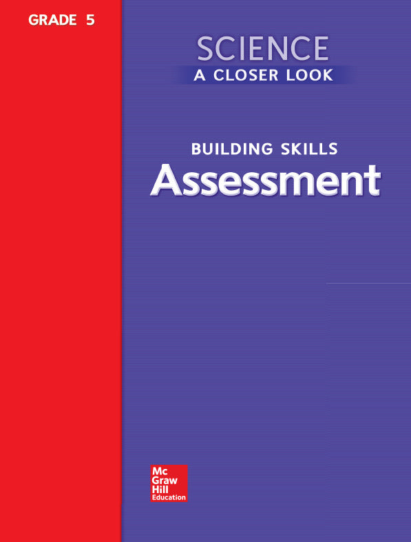 Science A Closer Look Grade 5 Assessment Book