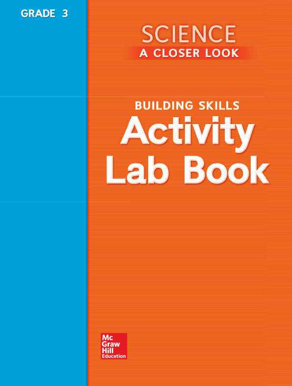 Science A Closer Look Grade 3 Activity Lab Book Teachers Guide