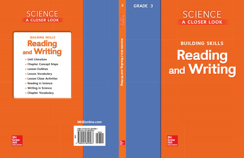 Science A Closer Look Grade 3 Building Skills Reading & Writing Teacher Guide