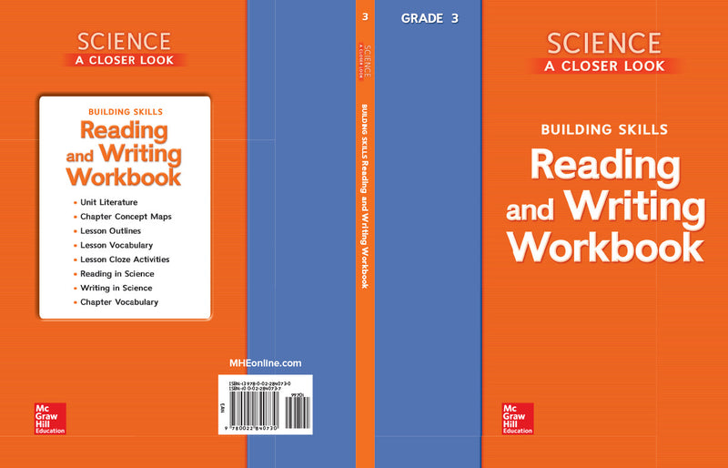 Science A Closer Look Grade 3 Reading & Writing In Science Workbook