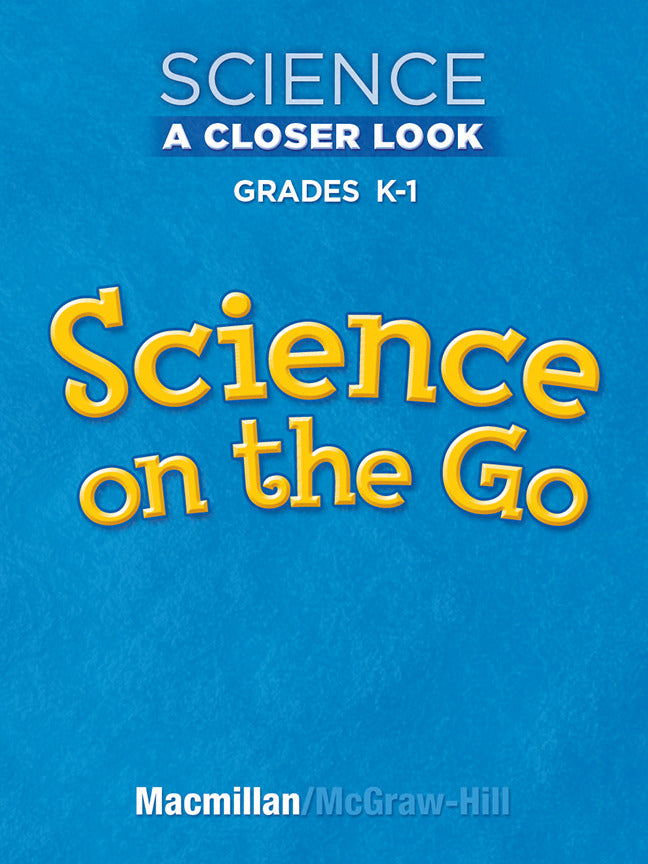 Science A Closer Look Grade K 1 Science On The Go With Key Ring