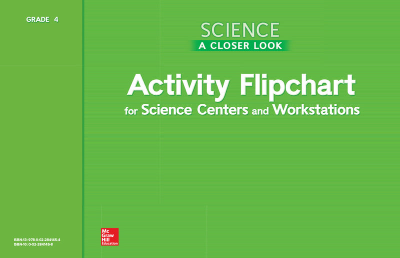 Science A Closer Look Grade 4 Activity Flipchart