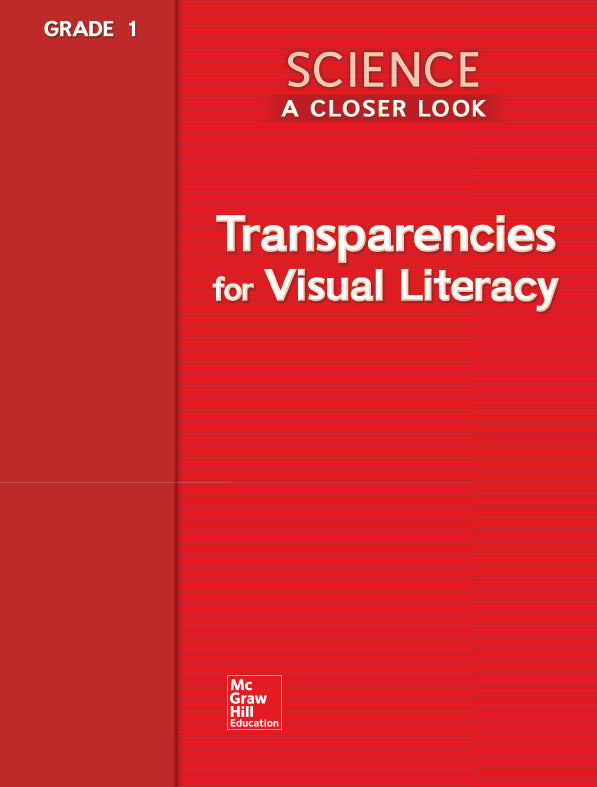 Science A Closer Look Grade 1 Transparencies For Visual Literacy