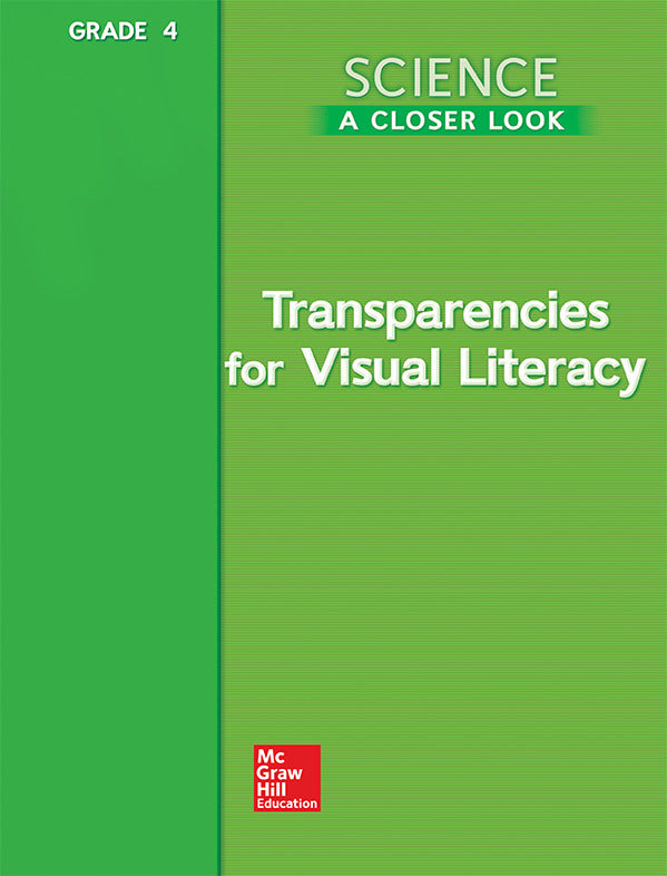 Science A Closer Look Grade 4 Transparencies For Visual Literacy