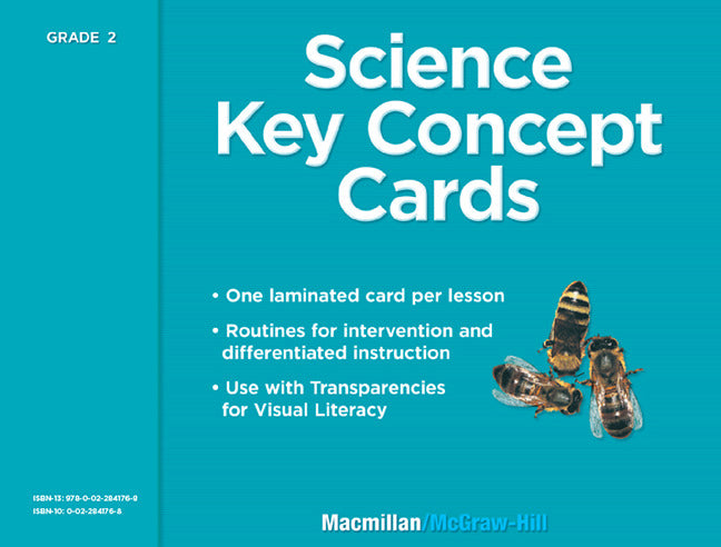 Science A Closer Look Grade 2 Key Concept Cards
