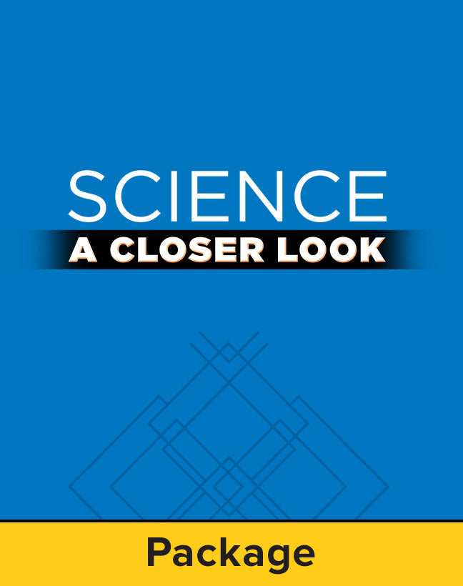 Science A Closer Look Grade 6 Teachers Edition Package 3 Vol Set