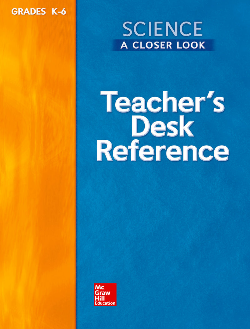 Science A Closer Look Grades K 6 Teachers Desk Reference