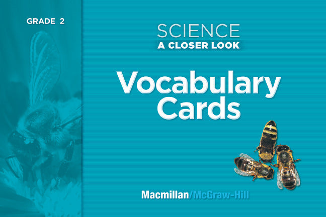 Science A Closer Look Grade 2 Science Vocabulary Cards