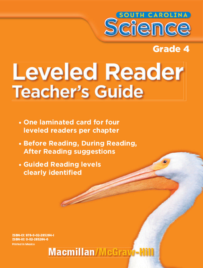 Science A Closer Look Grade 4 Science Leveled Reader Teachers Guide