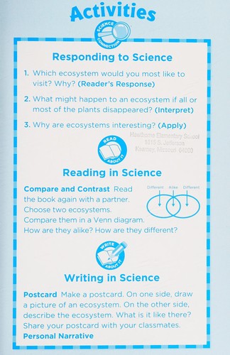 Science A Closer Look Grade 3 Leveled Readers Approaching Chapter 3