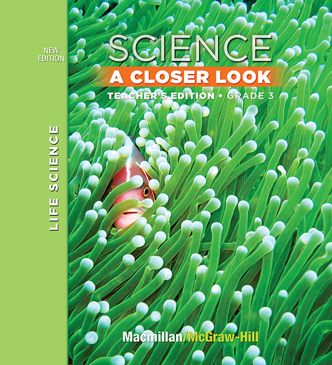 Science A Closer Look Grade 3 Teacher Edition Life Science Vol 1