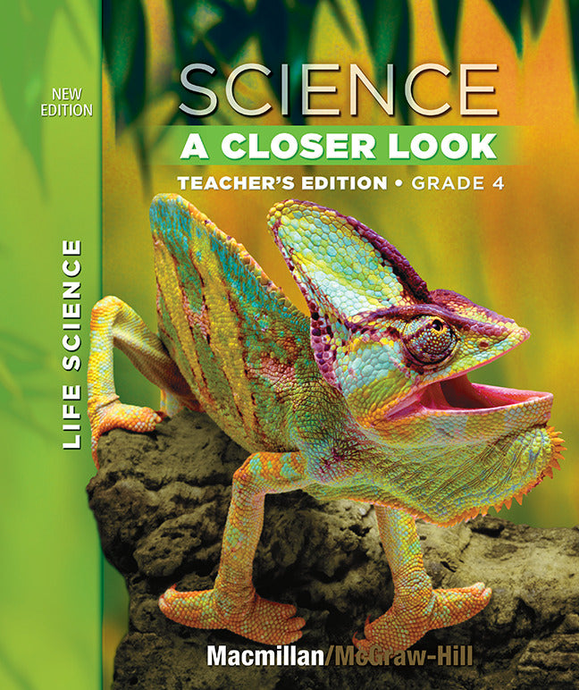 Science A Closer Look Grade 4 Teacher Edition Life Science Vol 1