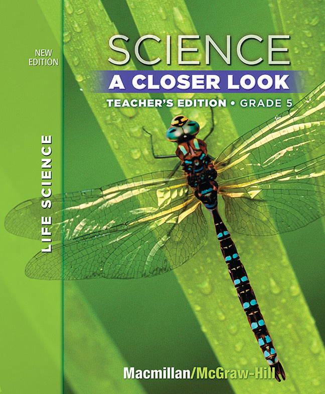 Science A Closer Look Grade 5 Teachers Edition Life Science Vol 1