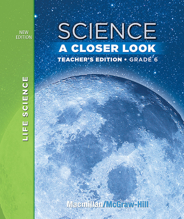 Science A Closer Look Grade 6 Teachers Edition Life Science Vol 1