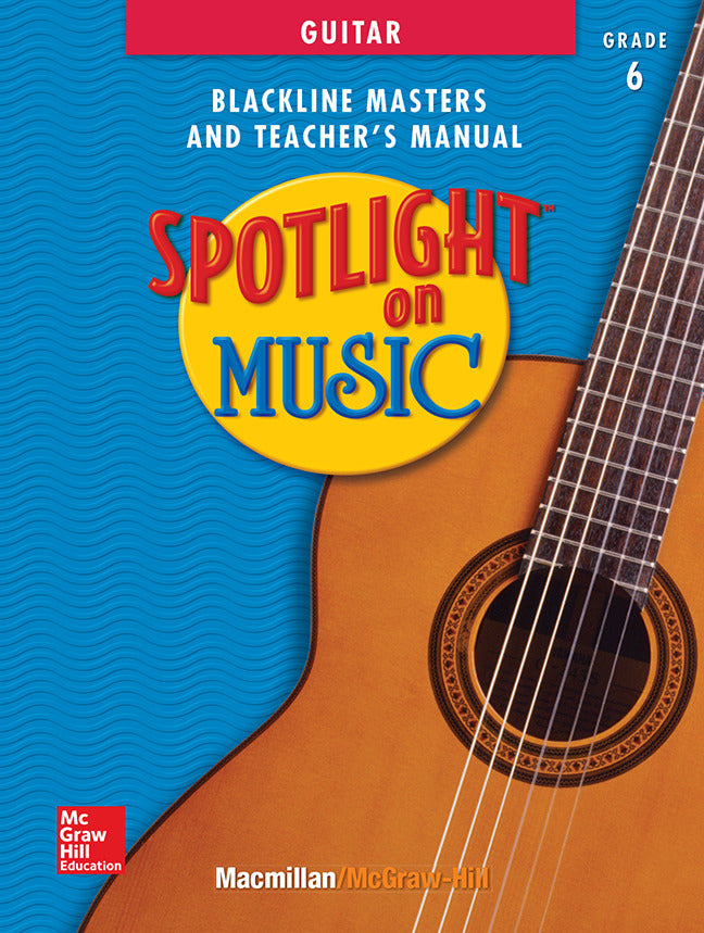Spotlight On Music Grades 6 8 Spotlight On Guitar