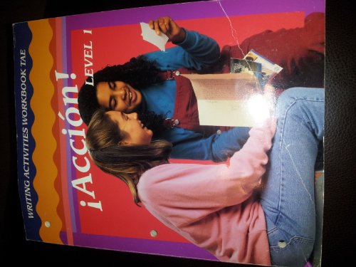 Accion! Level 1 Writing Activities Workbook TAE [Paperback] Glencoe MacMilan McGraw-Hill