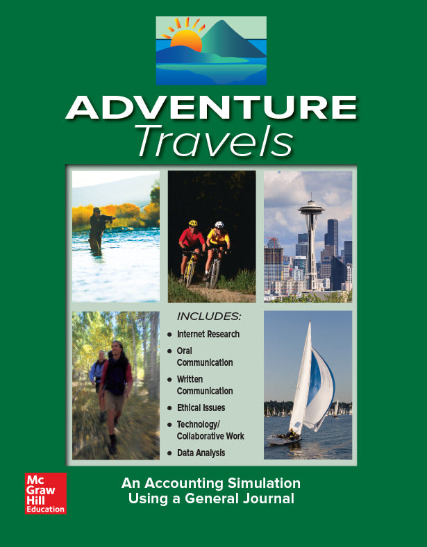 Glencoe Accounting First Year Course Adventure Travels 4e